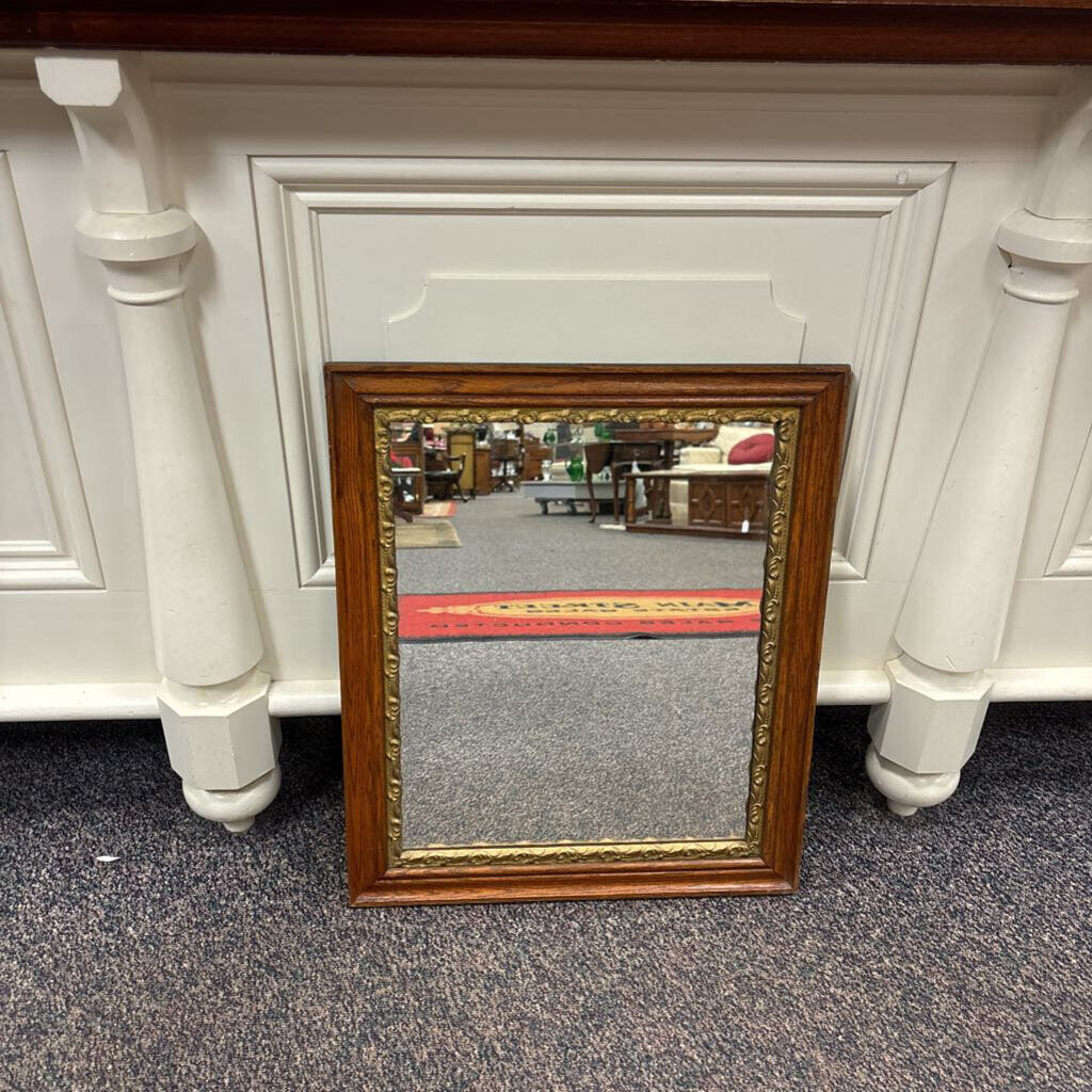 Antique Framed Mirror (25x21)