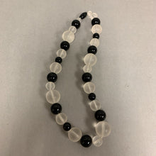 Load image into Gallery viewer, Vintage Frosted Lucite Bubble Bead Necklace (17&quot;)
