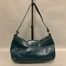 Load image into Gallery viewer, Apt 9 Dark Green Faux Leather Oxford Purse (7x12x3&quot;)
