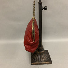 Load image into Gallery viewer, Nine West Red Quilted Faux Leather Chain Strap Purse (5x8.5&quot;)
