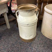 Load image into Gallery viewer, Vintage White Milk Can (19x9)
