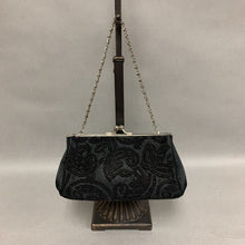 Load image into Gallery viewer, Indeed Black Beaded Chain Strap Evening Bag Purse (4x7x3&quot;)
