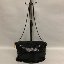 Load image into Gallery viewer, Vintage Black Metal Mesh Chain Strap Evening Bag Purse (8x9.5&quot;)
