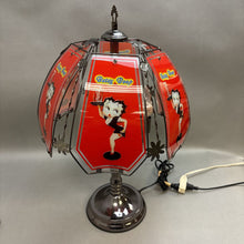 Load image into Gallery viewer, Betty Boop Glass Shade Touch Lamp (23x15)
