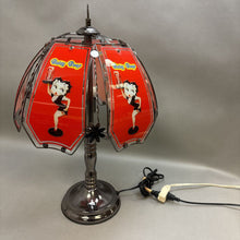 Load image into Gallery viewer, Betty Boop Glass Shade Touch Lamp (23x15)
