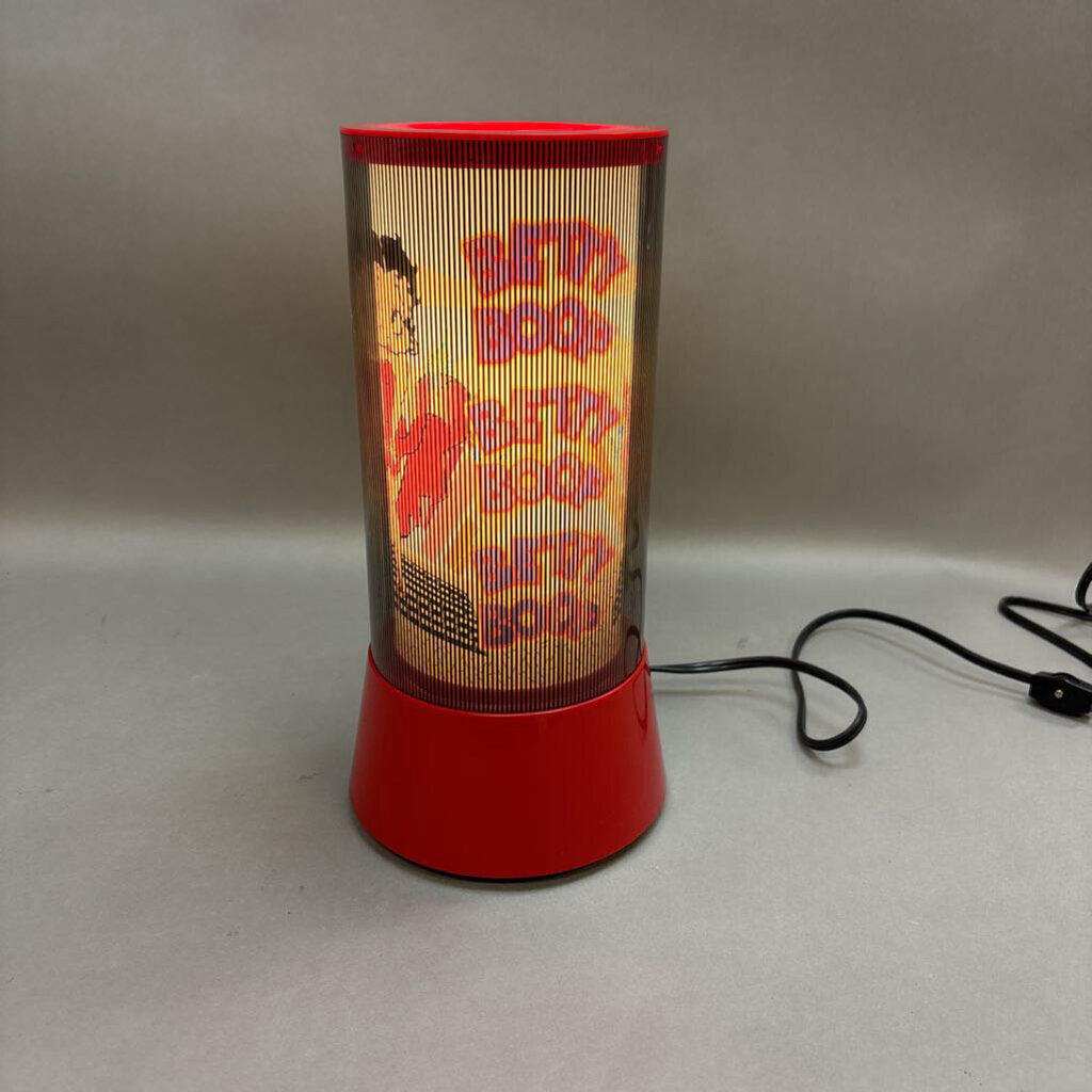 Betty Boop Rotating Rotation Lamp (13x6)