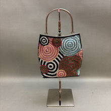 Load image into Gallery viewer, Multicolored Beaded Purse with Metal Strap (7x6)
