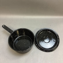 Load image into Gallery viewer, Enamel Covered Pot / Sauce Pan (3.5x7.5x12)
