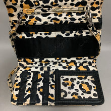 Load image into Gallery viewer, Vera Bradley Yellow &amp; Black Floral Quilted Crossbody Purse (5x8&quot;)
