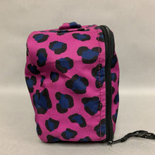 Load image into Gallery viewer, Vera Bradley Purple Leopard Print Makeup Bag (7x9.5x4&quot;)
