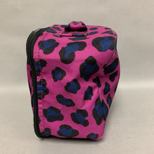 Load image into Gallery viewer, Vera Bradley Purple Leopard Print Makeup Bag (7x9.5x4&quot;)
