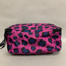 Load image into Gallery viewer, Vera Bradley Purple Leopard Print Makeup Bag (7x9.5x4&quot;)
