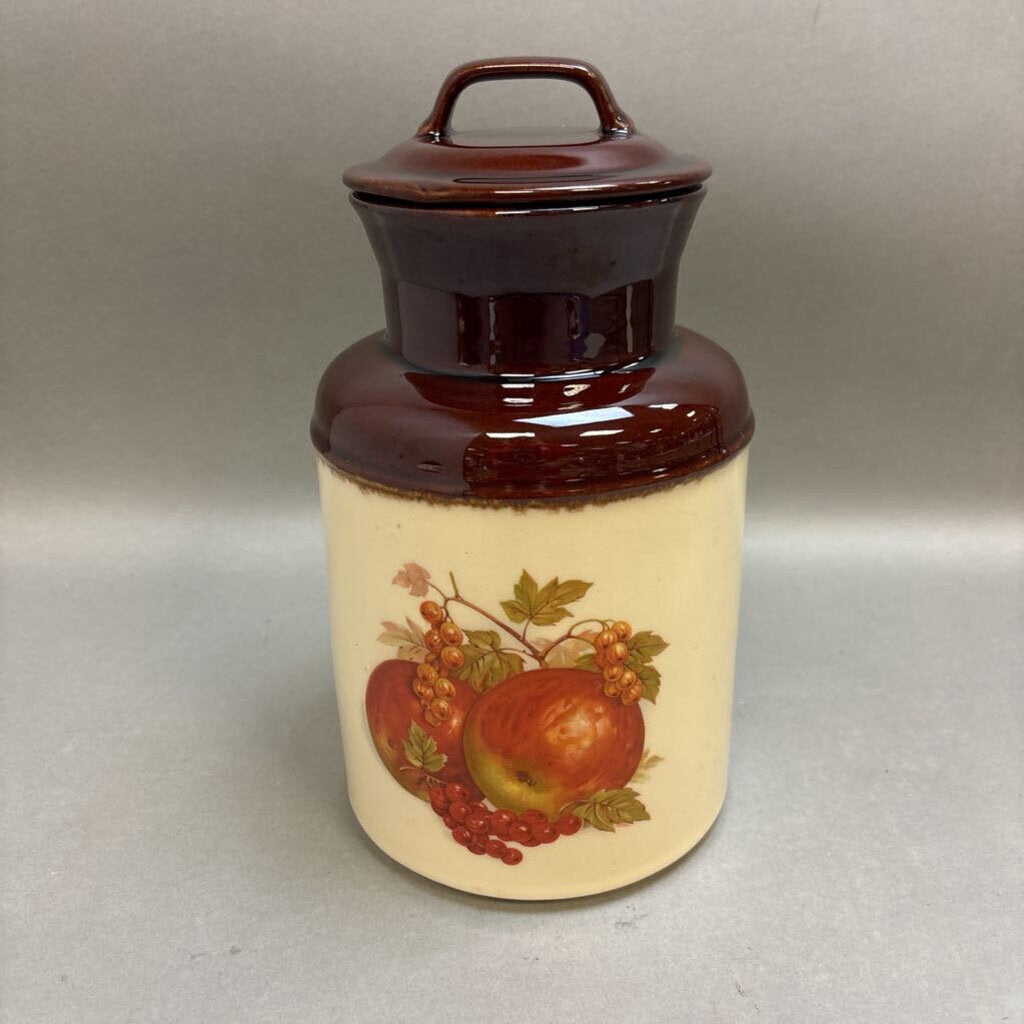 McCoy Pottery #253 Cookie Jar / Canister (~10x6x6)