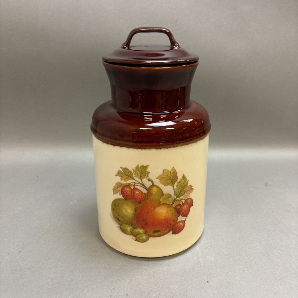 McCoy Pottery #253 Cookie Jar / Canister (~10x6x6)