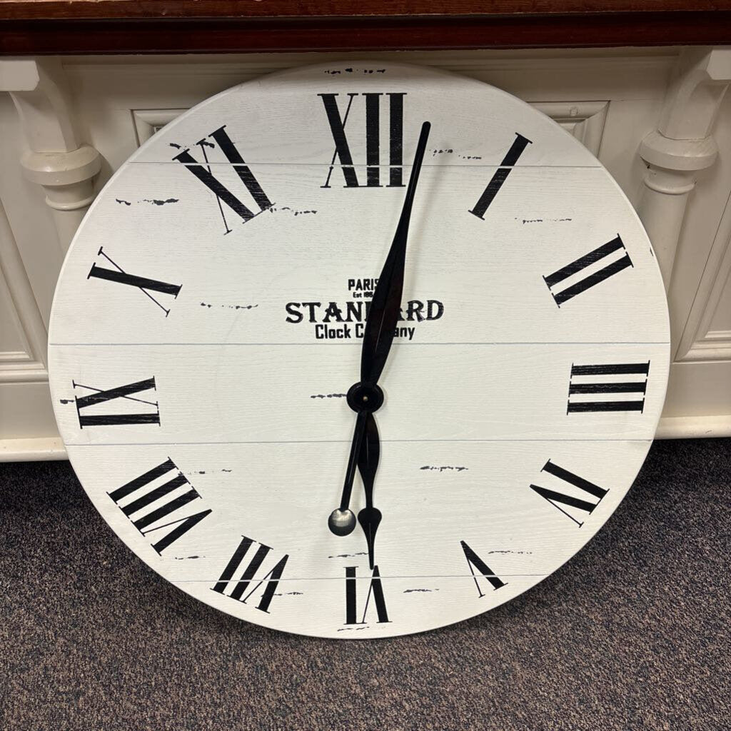 Large 3 ft Wood Wall Clock (36