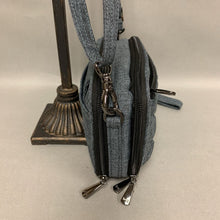 Load image into Gallery viewer, Lug Gray Nylon Roundaboout Convertible Belt Bag Crossbody Purse (5x9x2&quot;)
