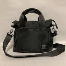 Load image into Gallery viewer, IHKWIP Black Nylon Handbag Purse w/ Crossbody Strap (10x12x5&quot;)
