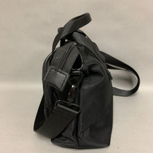 Load image into Gallery viewer, IHKWIP Black Nylon Handbag Purse w/ Crossbody Strap (10x12x5&quot;)
