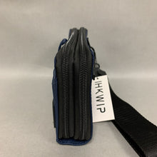 Load image into Gallery viewer, IHKWIP Navy Nylon Organizer Wallet Wristlet Purse NWT (5x9x2&quot;)
