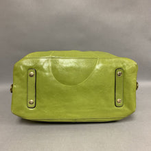 Load image into Gallery viewer, Coach Lime Green Leather Ashley Handbag Purse w/ Shoulder Strap (9x13x6&quot;)
