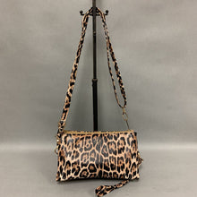 Load image into Gallery viewer, Caroline Hill Leopard Faux Leather Crossbody Bag Purse (5x9x2&quot;)
