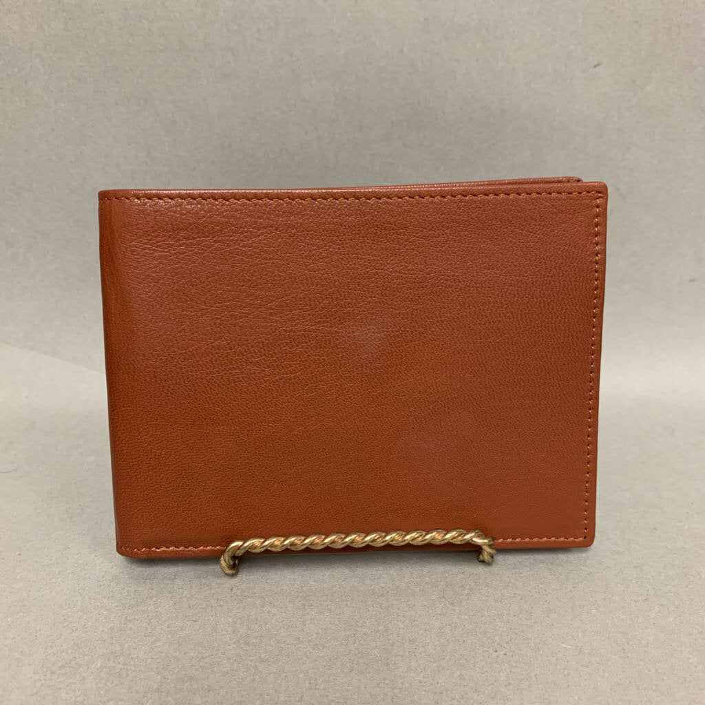 Scuola del Cuoio Camel Soft Italian Leather Bifold Wallet (4x5.5