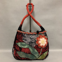 Load image into Gallery viewer, Rising Tide Felted Floral Shoulder Bag Purse (11x14&quot;)
