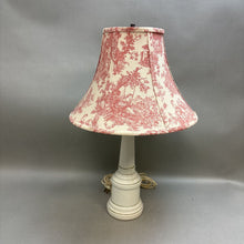 Load image into Gallery viewer, White Ceramic Lamp (23&quot;)
