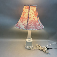 Load image into Gallery viewer, White Ceramic Lamp (23&quot;)
