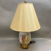 Load image into Gallery viewer, Footed Asian Lamp (28&quot;)
