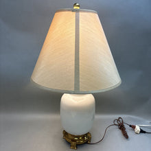 Load image into Gallery viewer, Footed Asian Lamp (28&quot;)
