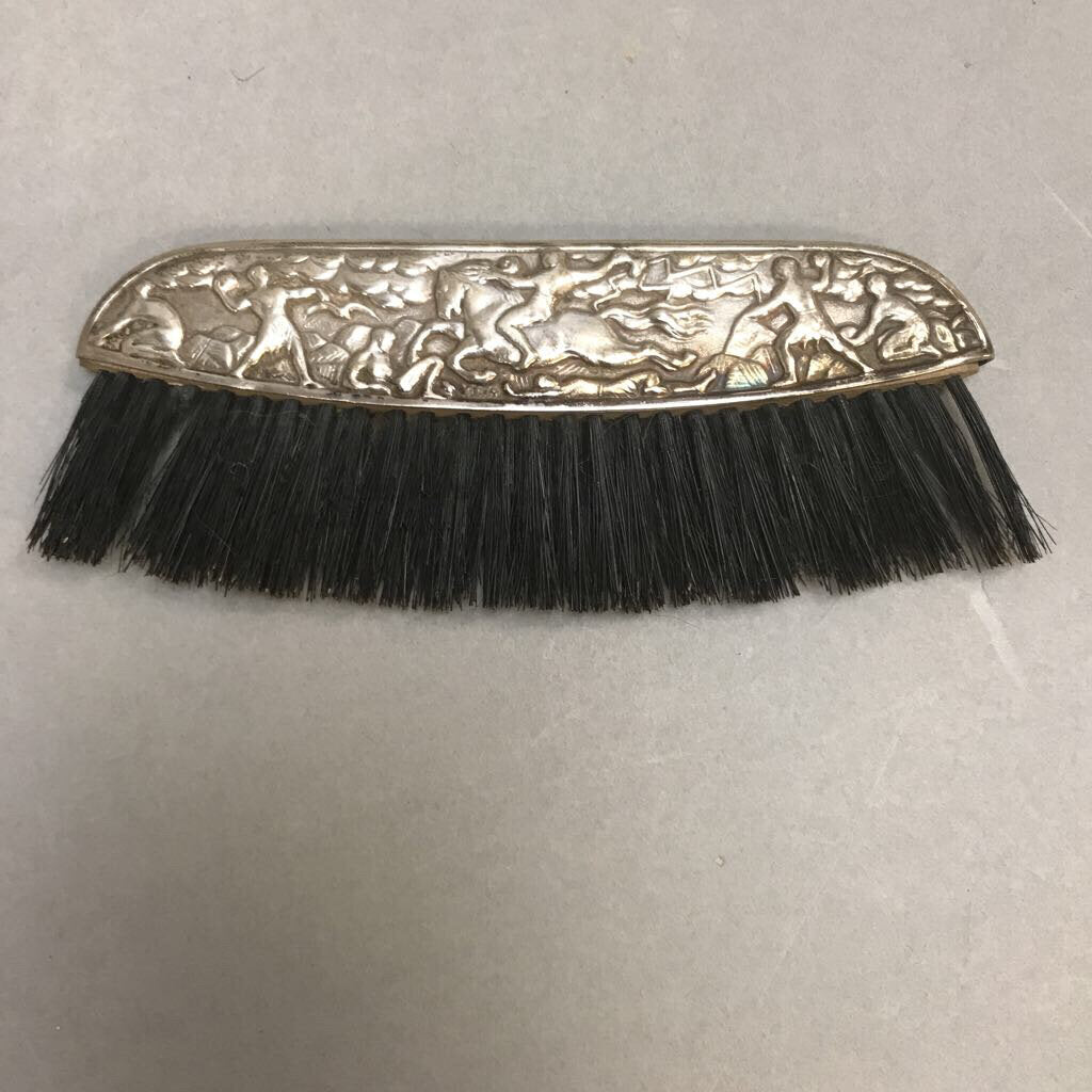 Vintage Sterling Flat Clothes Brush (2x5)