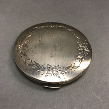 Load image into Gallery viewer, Antique Silver Compact (3&quot;)
