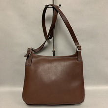 Load image into Gallery viewer, Coach Chocolate Leather Flap Crossbody Bag Purse (12x13x3&quot;)
