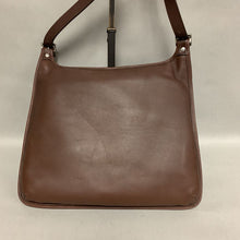 Load image into Gallery viewer, Coach Chocolate Leather Flap Crossbody Bag Purse (12x13x3&quot;)
