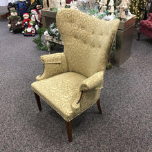 Load image into Gallery viewer, Green Wingback Chair (43x31x30)
