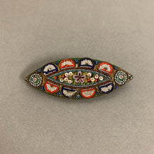 Load image into Gallery viewer, Vintage Italian Micro Mosaic Brooch Pin (2.75&quot;)
