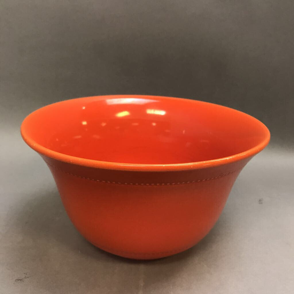 Hall Radiant Ware Orange Mixing Bowl (9