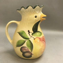 Load image into Gallery viewer, Marketplace Italian Pottery Chicken Pitcher (9&quot;)
