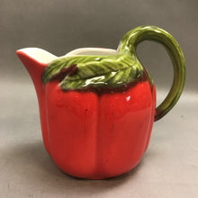 Load image into Gallery viewer, Glazed Pottery Red Pepper Pitcher (8&quot;)
