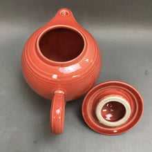 Load image into Gallery viewer, Fiesta Ware &quot;Coral&quot; Tea Pot (8&quot;)
