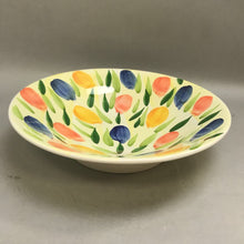 Load image into Gallery viewer, Crate &amp; Barrel Tulip Serving Bowl Italy (13&quot;)
