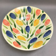 Load image into Gallery viewer, Crate &amp; Barrel Tulip Serving Bowl Italy (13&quot;)
