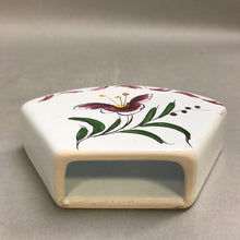 Load image into Gallery viewer, Signed Bayeux Glazed Pottery Coffee Filter Wall Holder (7&quot;)
