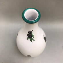 Load image into Gallery viewer, Ballauris French Glazed Clay Pottery Vase Black Olives (10&quot;)
