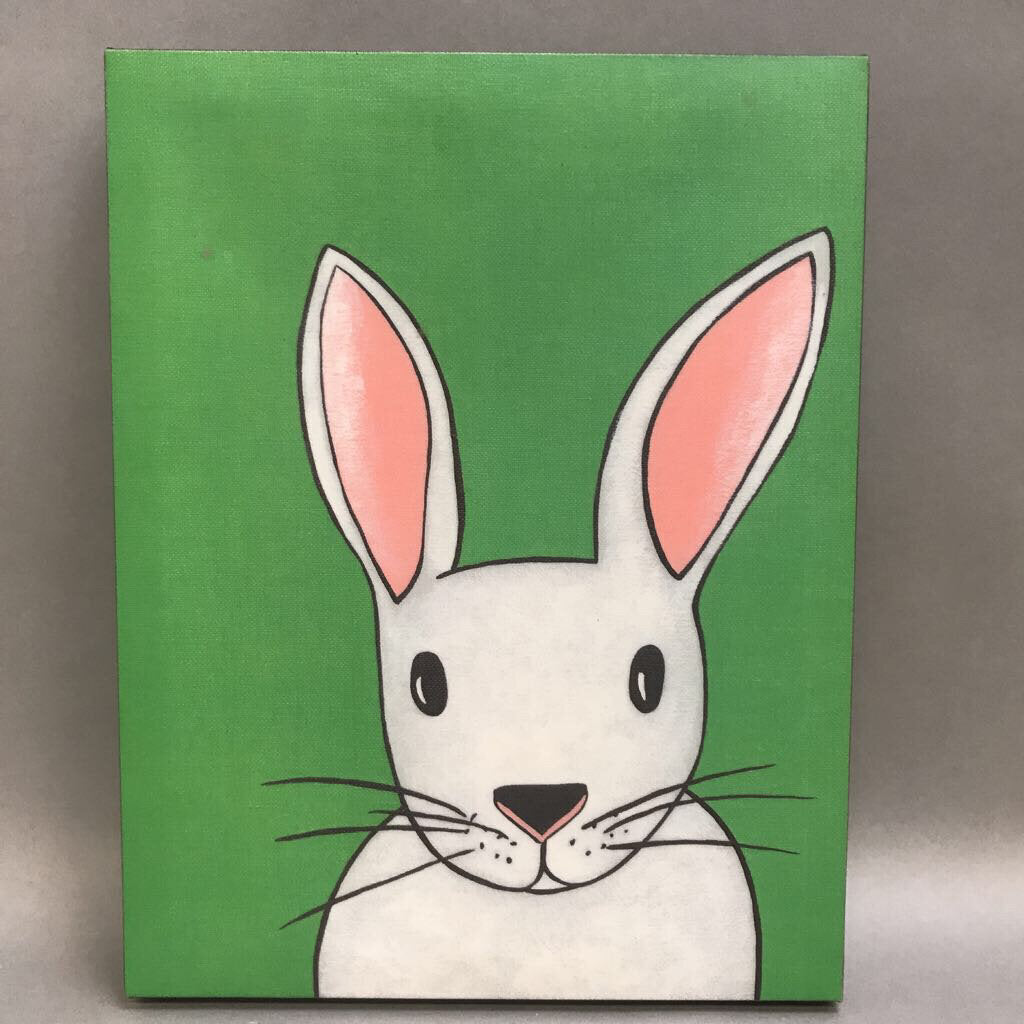 Bunny Rabbit Canvas Wall Art (13.5x10.5)