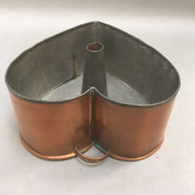 Load image into Gallery viewer, Vintage Copper Heart Mold (8x7)
