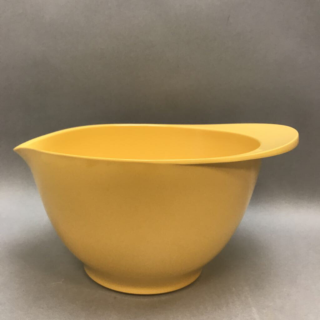 Williams Sonoma Yellow Melamine Mixing Bowl 3 Qt