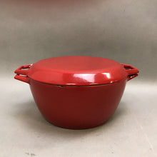 Load image into Gallery viewer, Nacco Denmark Red Enameled Cast Iron Casserole Pot (5x10x10)
