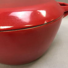 Load image into Gallery viewer, Nacco Denmark Red Enameled Cast Iron Casserole Pot (5x10x10)
